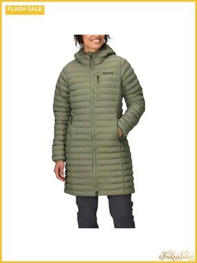 Marmot Women's Echo Featherless Long Hooded Recycled 30D Nylon Jacket